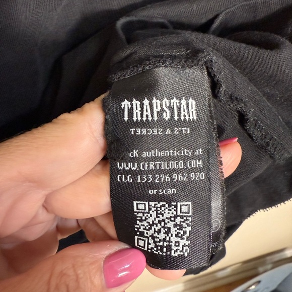 Trapstar Irongate T Tech Zip  black T-Shirt size XL - Picture 5 of 5